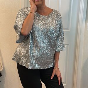 Sequin top